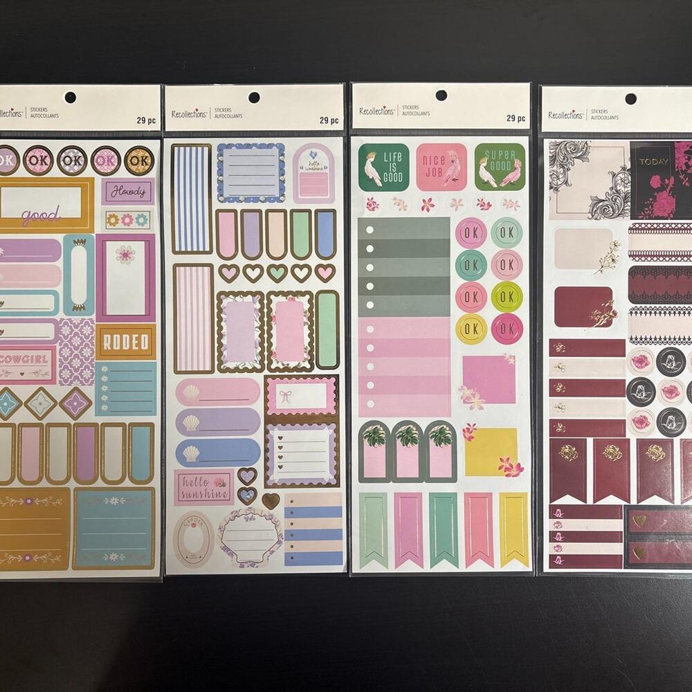 Recollections Planner Stickers Bundle - 4 Count - Picture 4 of 4